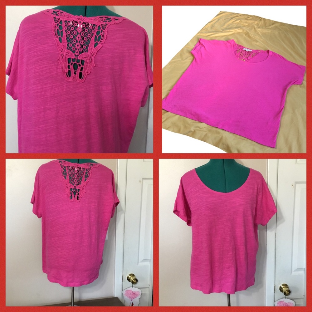 JONES NEW YORK...Pink blouse